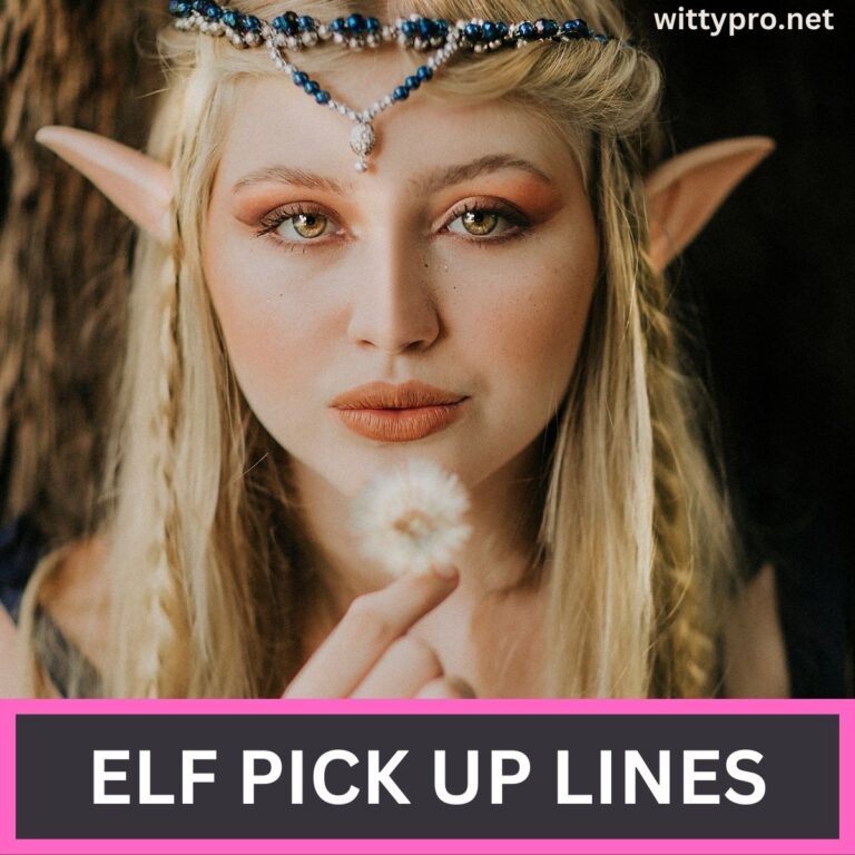 Elf Pick Up Lines